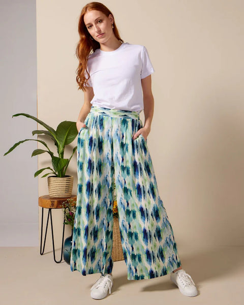 Harper - Hazelwood: Culotte pants with pockets