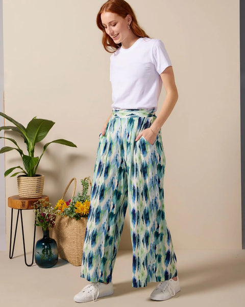 Harper - Hazelwood: Culotte pants with pockets