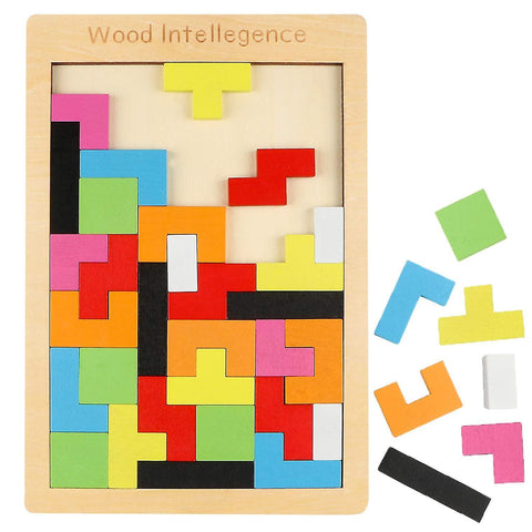 Games - Wooden Tetris