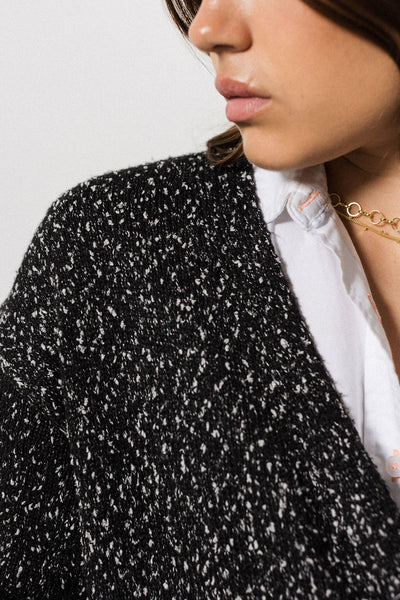 Salt & Pepper Cotton Cardigan