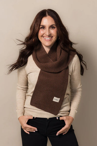 Nest Knit Scarf | Mocca