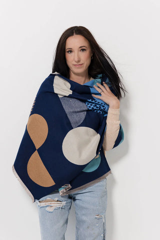 Artemis Wrap | Navy