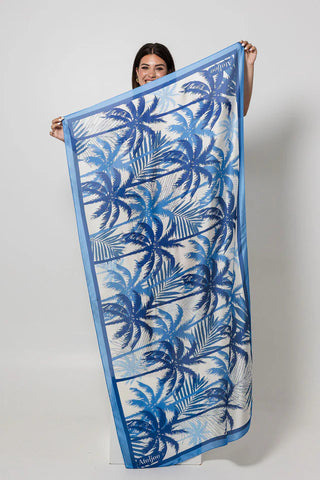 Luxe Silky wrap | Paradiso Blue