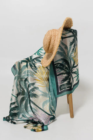 Luxe Silky wrap | Paradiso Green