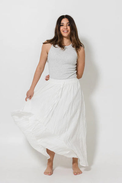 Nomad Skirt | White
