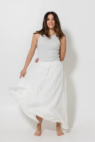 Nomad Skirt | White