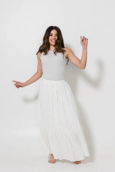 Nomad Skirt | White