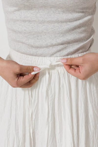 Nomad Skirt | White