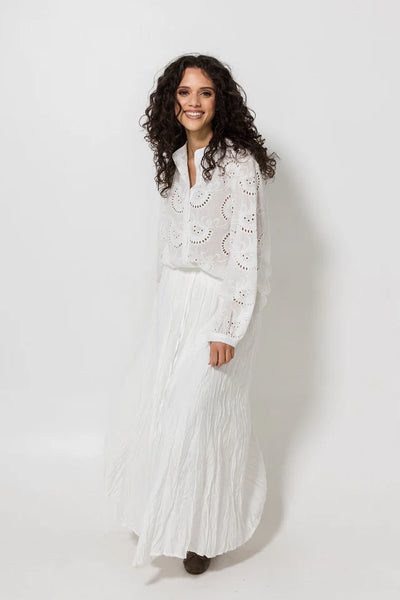 Nomad Skirt | White