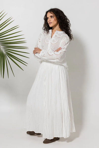 Nomad Skirt | White