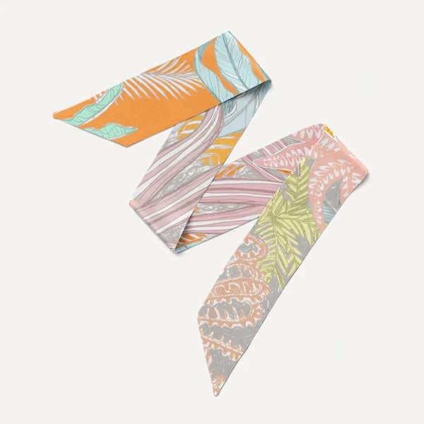 Wanderland Aureum Tropical Palms Orange Twilly