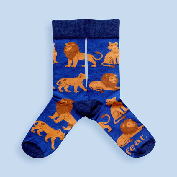 Men’s Lion socks | Cotton-rich socks for men