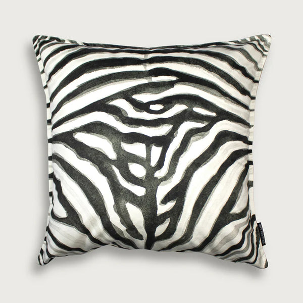 Aureum Zebra Velvet Scatter Cushion