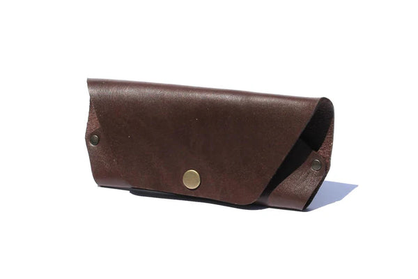 Major John Genuine Leather Sunglasses Case