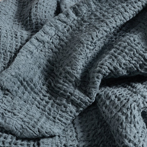 100% Cotton Waffle Hand towel | Denim