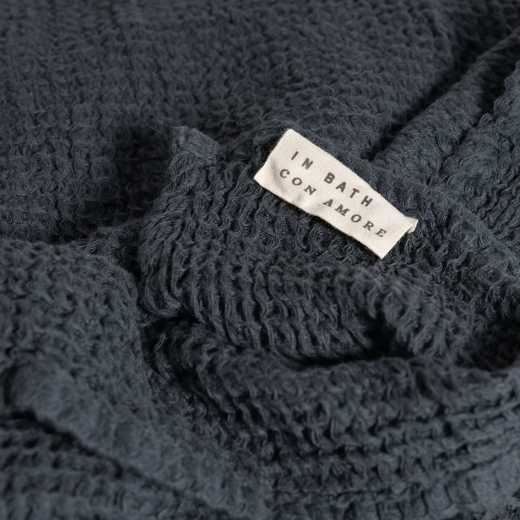 100% Cotton Waffle Hand towel | Liquorice