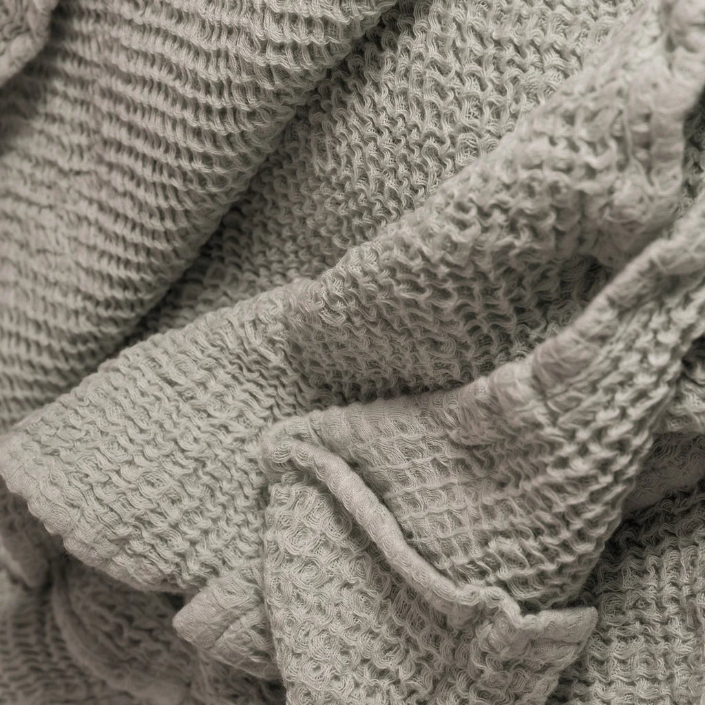 100% Cotton Waffle Hand towel | Stone