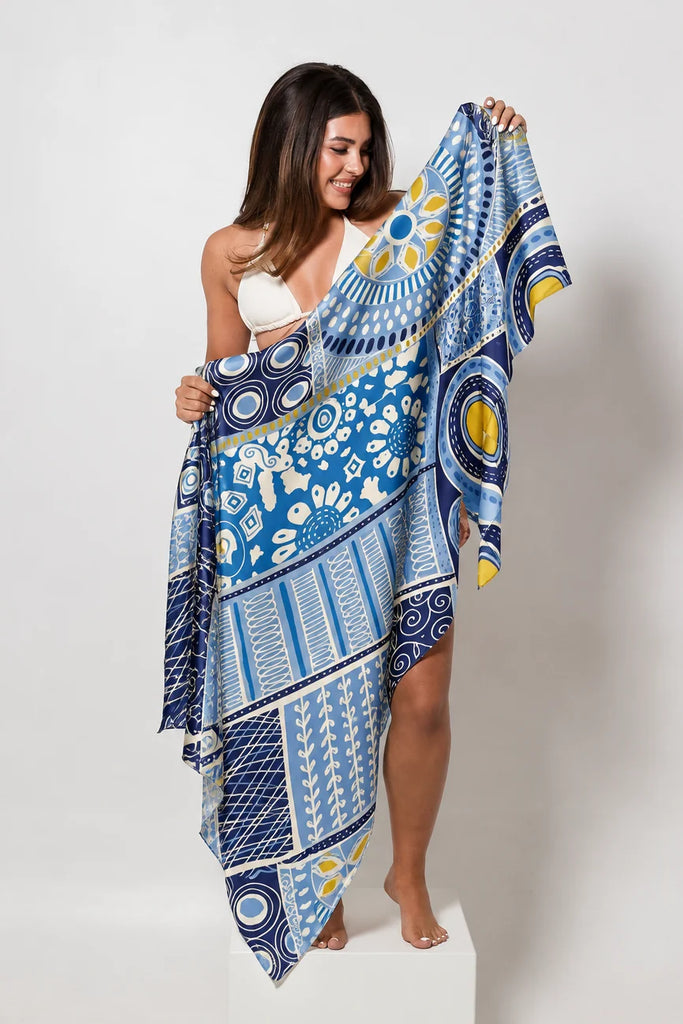 Amalfi Scarf | Blue
