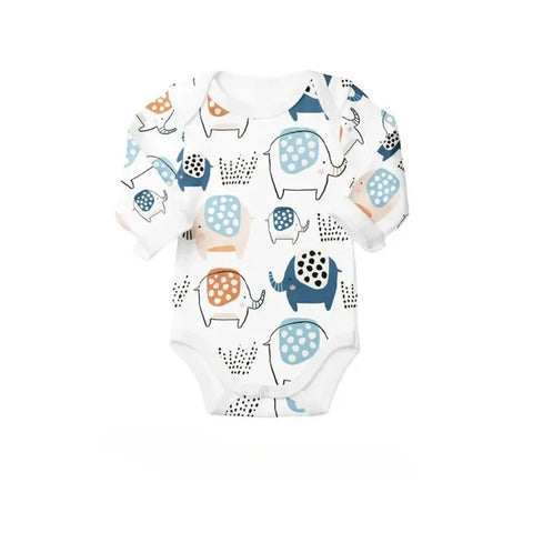 Long Sleeve Classic Onesie - Edward the Ellie