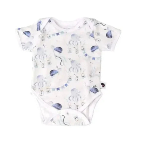 Short Sleeve Classic Onesie - Otto the Octopus