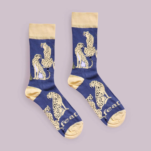 Ladies’ Chilling Cheetah socks