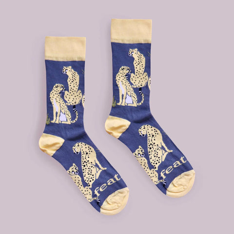 Ladies’ Chilling Cheetah socks