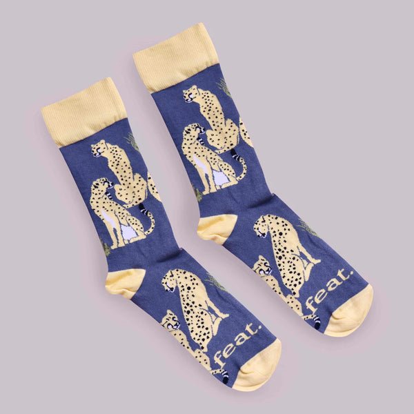 Ladies’ Chilling Cheetah socks