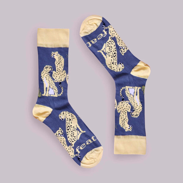 Ladies’ Chilling Cheetah socks