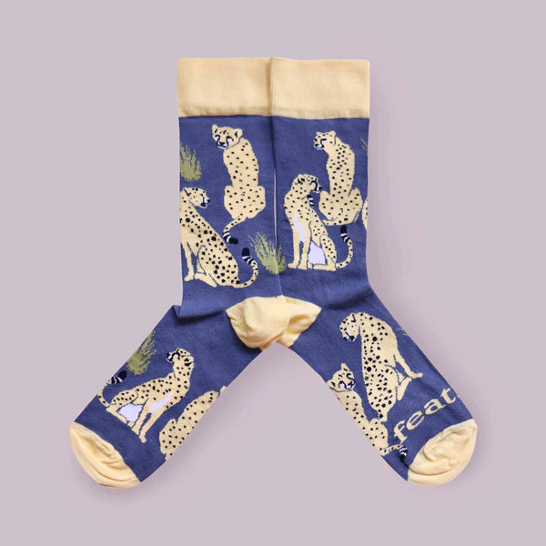 Ladies’ Chilling Cheetah socks