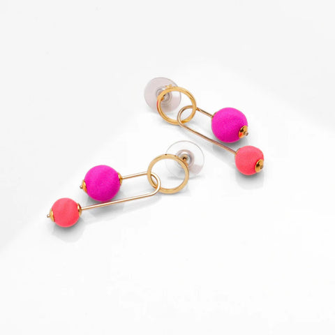 Libra Balls Gold - Coral Pink