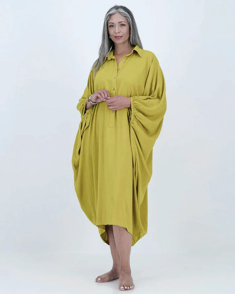 Artist kaftan - Lime