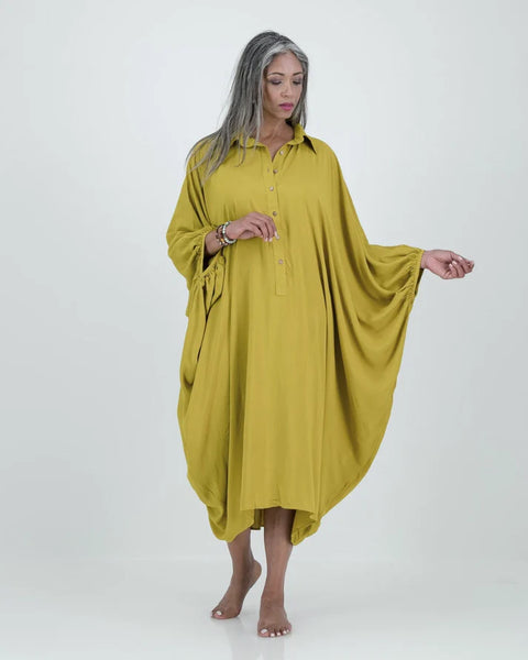 Artist kaftan - Lime