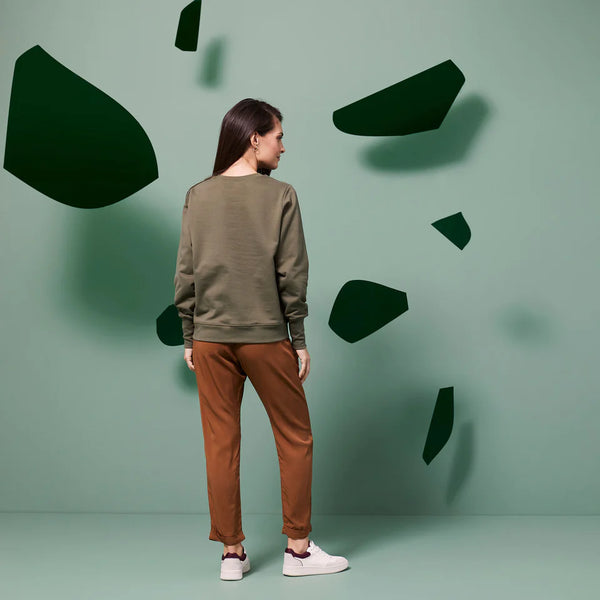 Good Clothing Trackie Top - Khaki Green
