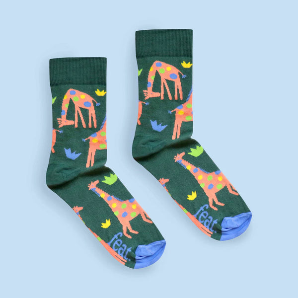 Men's Spotty Giraffe socks