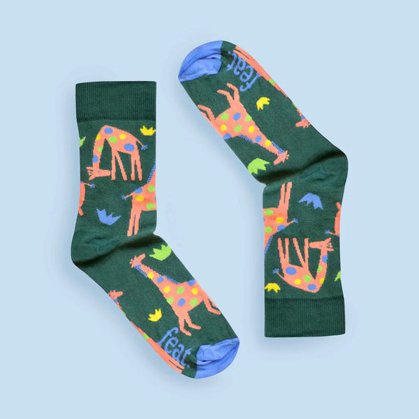 Men's Spotty Giraffe socks