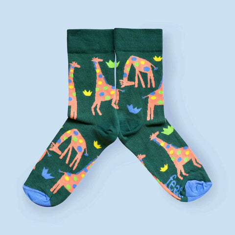 Men's Spotty Giraffe socks