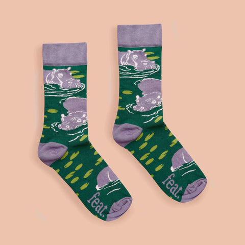 Men’s Happy Hippo socks