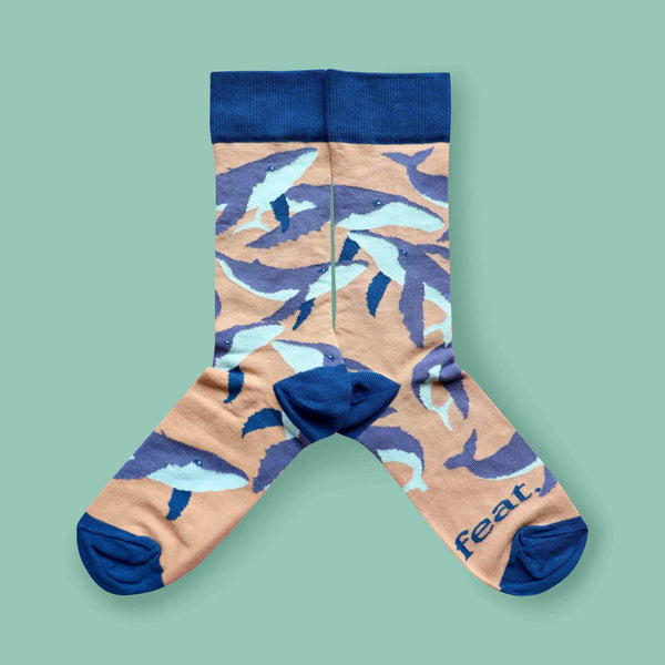 Ladies’ Humpback Whale socks