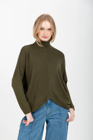 Demi Top Khaki