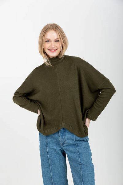 Demi Top Khaki