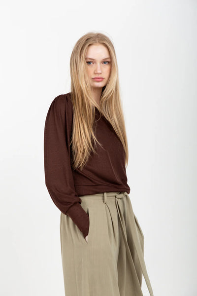 Zoe Top Mahogany