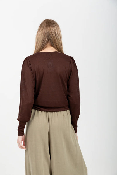 Zoe Top Mahogany