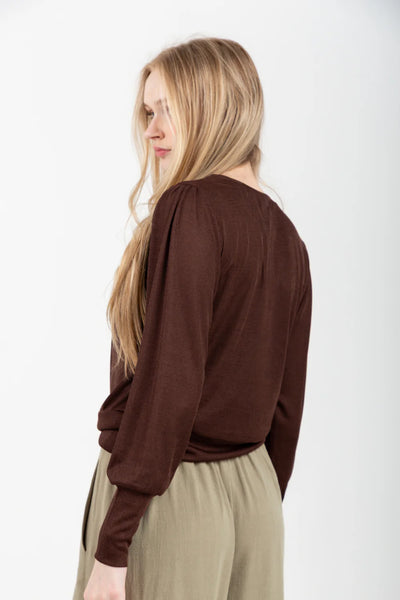 Zoe Top Mahogany
