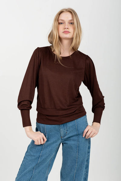 Zoe Top Mahogany