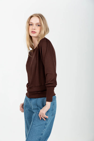 Zoe Top Mahogany