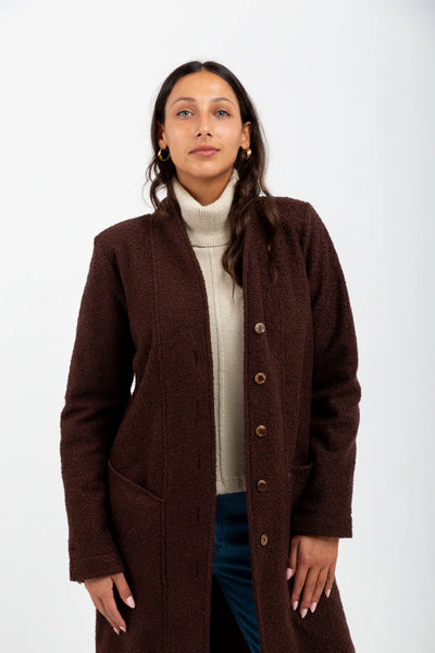 Kylie Coat Chocolate