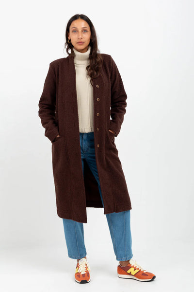 Kylie Coat Chocolate