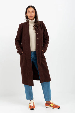 Kylie Coat Chocolate