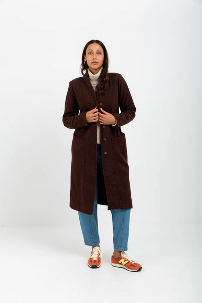 Kylie Coat Chocolate