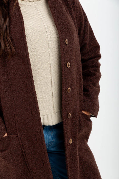 Kylie Coat Chocolate